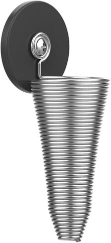 Magnetic Artificial Flowers Vase Unique Stainless Steel Vase for Dried Flowers, Plastic Flowers, and Paper Flowers Suitable for Freezer Doors, Courtyard Iron Railings, and Courtyard Gates in Saudi Arabia