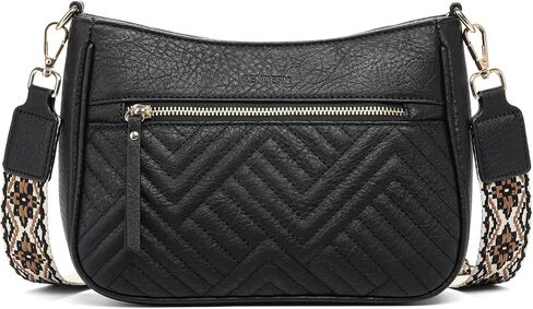 SENDEFN Crossbody Bags for Women, Multi Pocket Casual Crossbody Bag, Leather Purse for Women, Shoulder Handbag with Tassel in Saudi Arabia