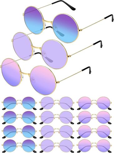 Flutesan 12 Pairs Kpop Themed Sunglasses K-pop Party Favors Popular Singer Party Supplies K-pop Goodie Bag Stuffers Kpop Photo Prop Gift for Women Y2k Disco Fans Friendship Gift Exchange Daily Wear in Kuwait