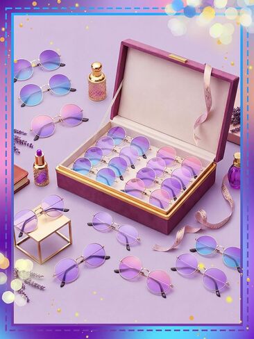 Flutesan 12 Pairs Kpop Themed Sunglasses K-pop Party Favors Popular Singer Party Supplies K-pop Goodie Bag Stuffers Kpop Photo Prop Gift for Women Y2k Disco Fans Friendship Gift Exchange Daily Wear in Kuwait