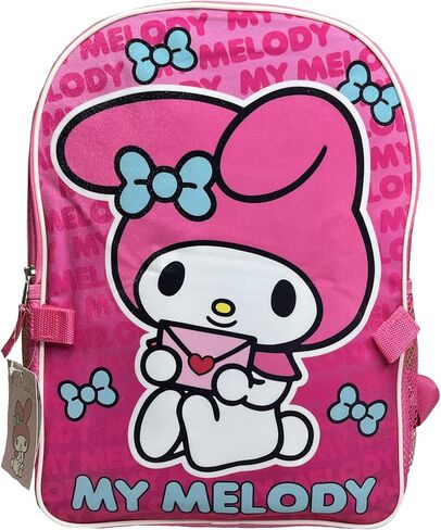 Fast Forward My Melody 16" Pink School Backpack with Lunch Bag in Saudi Arabia