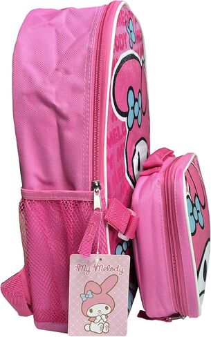 Fast Forward My Melody 16" Pink School Backpack with Lunch Bag in Saudi Arabia