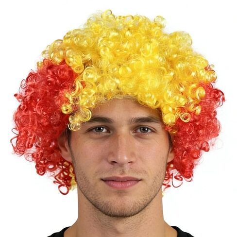 World Cup Apparel National Flag Costume Wigs for Men Women 2026 World Cup Merchandise Colorful Wigs (USA) in Saudi Arabia