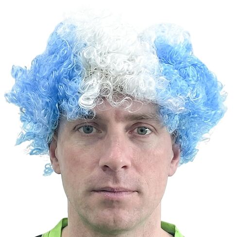 World Cup Apparel National Flag Costume Wigs for Men Women 2026 World Cup Merchandise Colorful Wigs (USA) in Saudi Arabia