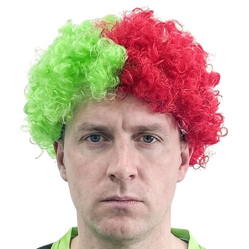 World Cup Apparel National Flag Costume Wigs for Men Women 2026 World Cup Merchandise Colorful Wigs (USA) in Saudi Arabia