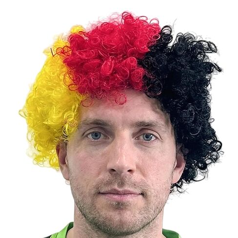 World Cup Apparel National Flag Costume Wigs for Men Women 2026 World Cup Merchandise Colorful Wigs (USA) in Saudi Arabia