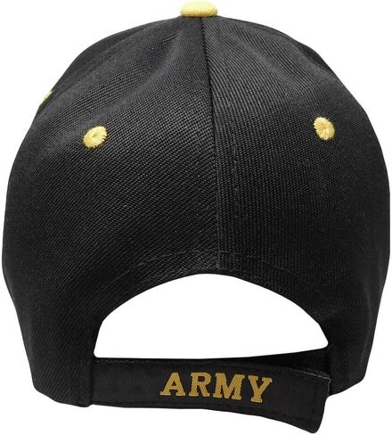 Officially Licensed Army Vet Veteran Retired Army Emblem Black Cap Hat in Saudi Arabia