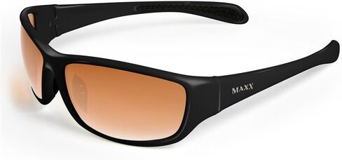 Maxx Major Black Frame Amber HD Lens Sunglasses in Saudi Arabia