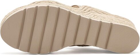 VANELi Womens Cyril Espadrille Casual Sandals Casual Mid Heel 2-3" - Beige, Silver in Kuwait