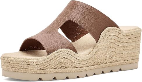VANELi Womens Cyril Espadrille Casual Sandals Casual Mid Heel 2-3" - Beige, Silver in Kuwait