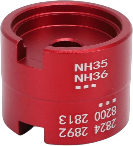 Aluminum Alloy Watch Movement Holder, Movement Watch Repair Assembly Tool for 2824 2892 8200 2813 NH35 NH36, Proof Base Bracket Watchmaker Tool, Ideal for Repair in Saudi Arabia