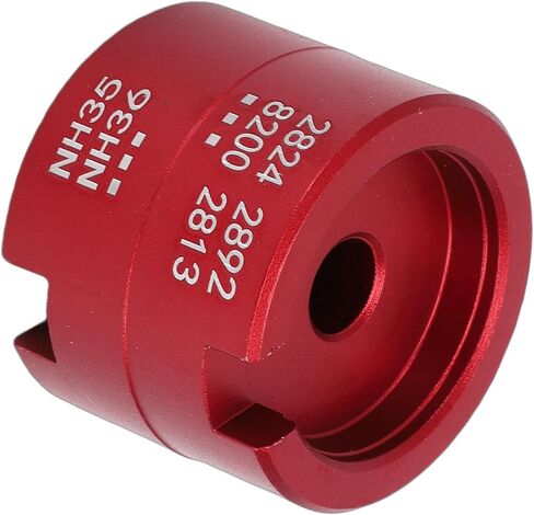 Aluminum Alloy Watch Movement Holder, Movement Watch Repair Assembly Tool for 2824 2892 8200 2813 NH35 NH36, Proof Base Bracket Watchmaker Tool, Ideal for Repair in Saudi Arabia
