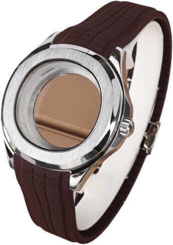 42 مللي متر الكلاسيكية 316L الفولاذ المقاوم للصدأ SKX ساعة علبة الياقوت الزجاج ل NH35/36/38/70/72 4R36 7S26 أجزاء الحركة in Kuwait
