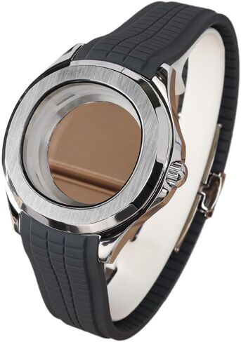 42 مللي متر الكلاسيكية 316L الفولاذ المقاوم للصدأ SKX ساعة علبة الياقوت الزجاج ل NH35/36/38/70/72 4R36 7S26 أجزاء الحركة in Kuwait