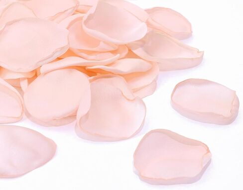 Penta Angel Silk Rose Petals 100Pcs Satin Flower Petals for Wedding Flower Girl Basket Table Centerpieces Scatter Confetti Bridal Shower Party Decoration (Burgundy) in Kuwait