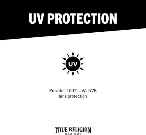 نظارة شمسية نسائية من True Religion Nova Icon Cut Gold Shield in Kuwait
