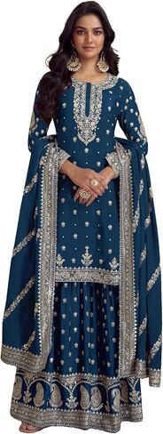 indian tradition plus size Party/Wedding Night Ready to Wear Salwar Kameez Suit for Women (2792) in Saudi Arabia