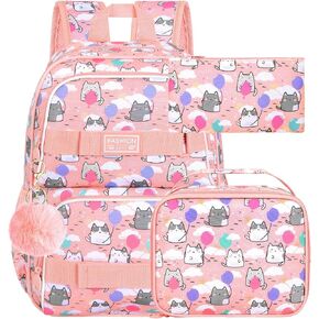 UFNDC Backpack for Girls, 17.5" Water Resistant Cat Galaxy Tie-Dye School Backpacks, Teens Bookbag for Women College Middle in Saudi Arabia