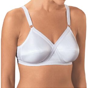 Women’s Wireless Cross and Shape Bra, 2-Pack, White, 38C in Kuwait
