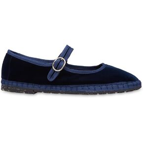 Flabelus Women's Molly Velvet Mary Jane Flats in Saudi Arabia