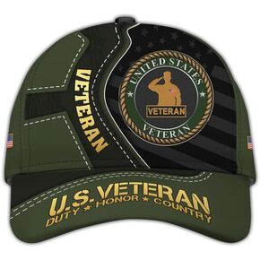 Veteran Hat – Patriotic Baseball Cap, Military Veteran Hat, Adjustable Tactical Cap, Veterans Day Gift, Bald Eagle Design in Saudi Arabia
