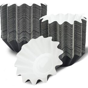 50 Pack Reusable Wax Melt Liners, Leakproof Coated Paper Warmer Cups for Burners, Electric Melters & Candle Warmers in Saudi Arabia