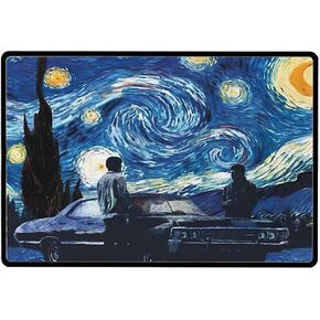 Winchester Supernatural The Starry Night Vintage Wall tin Plaque Pub Shed Bar Man Cave Home Bedroom Office Kitchen Gift Metal Sign Sketch Artist Art 8x12 Inch in Saudi Arabia