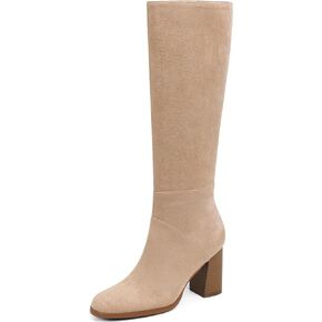 EQAUDES Knee High Boots Women Chunky Heel Tall Boots High Heel Boots Fashion Side Zipper Long Boots in Saudi Arabia