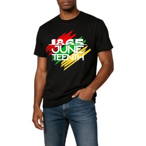 Juneteenth Shirts Men 1865 Juneteenth T-Shirt African American Freedom Shirts June 19th Short Sleeve Tees in Saudi Arabia