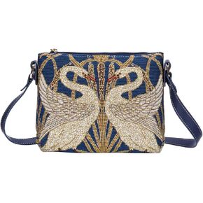 Signare Tapestry Women Bags inspired by Walter Crane, The Swan in Saudi Arabia
