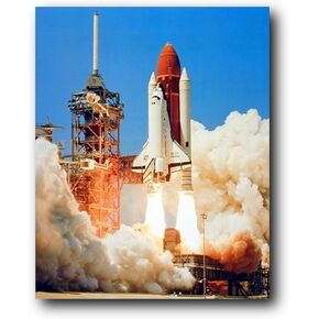Impact Posters Gallery NASA Space Shuttle Blastoff Challenger Art Print Poster (16x20) in Saudi Arabia