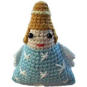 Handmade Pumpkin Crochet Car Accessories, Hand Knitted Rear View to Mirror Hanging, Hand-Woven Decoration Pumpkin in Saudi Arabia