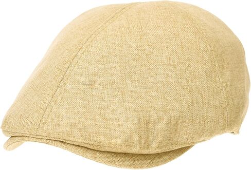قبعة WithMOONS Newsboy من الكتان بسيطة صيفية رائعة من Ivy Cap SL3984 in Kuwait