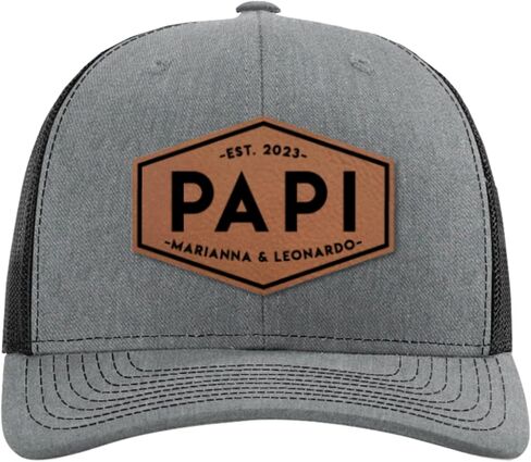 Custom Hat with Names for Papi for Papi from Son, Daughter, Wife, Kids, New Papi for Dad in Saudi Arabia