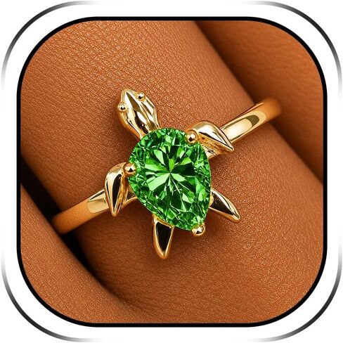 Turtle Ring for Women Gold Turtle Rings Statement Boho Fashion Rings Accessories Beach Jewelry for Women Birthday Gifts in Saudi Arabia