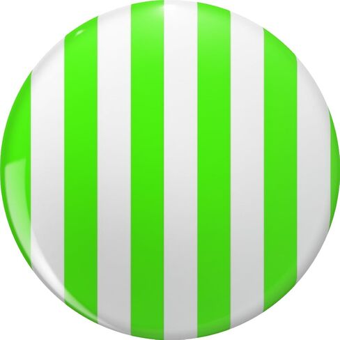 Green and White Striped Slimming Dress Metal Lapel Pin Tie Tack Pinback 0.75" in Saudi Arabia