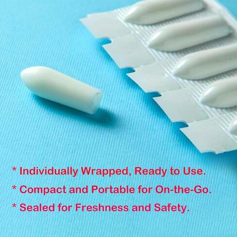 2.4mL Empty Suppository Molds Kit, 200 PCS for DIY Use | ncludes pipettes & gloves for clean filling. Safe, non-toxic empty molds designed for personalized DIY crafting. in Saudi Arabia
