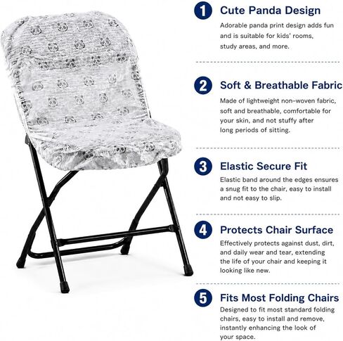 20 Pcs Disposable Chair Covers for Party: Maximum Size 55"X31.5" Biodegradable Disposable Chair Covers for Folding Chairs Reusable As Pillow Covers Or Dust Covers for Home Appliances (20) in Saudi Arabia