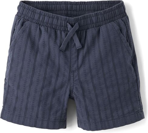 The Children's Place Boys' Textured Pull on Jogger Shorts in Kuwait