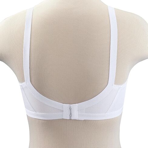 Women’s Wireless Cross and Shape Bra, 2-Pack, White, 38C in Kuwait