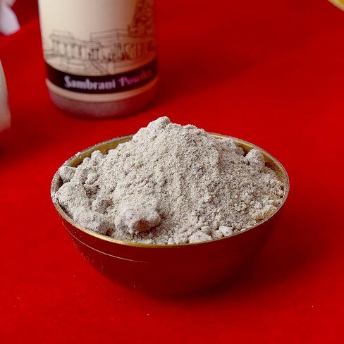 SATVIK Pure Sambrani Powder for Pooja – 30g | Premium Quality Incense Powder for Religious Rituals, Aromatherapy, and Purifying Atmosphere | Natural & Chemical-Free in Kuwait