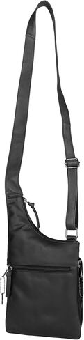 Unisex Concealed Carry Ultra Sleek Remi Crossbody with Locking Zipper and Universal Holster in Saudi Arabia