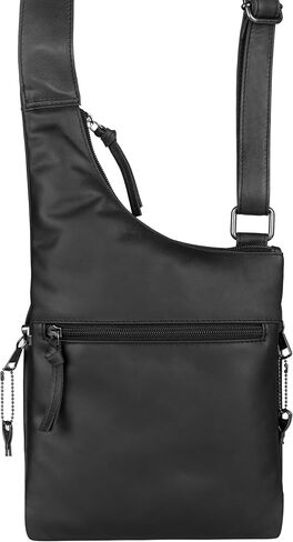Unisex Concealed Carry Ultra Sleek Remi Crossbody with Locking Zipper and Universal Holster in Saudi Arabia