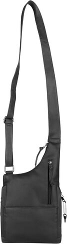 Unisex Concealed Carry Ultra Sleek Remi Crossbody with Locking Zipper and Universal Holster in Saudi Arabia