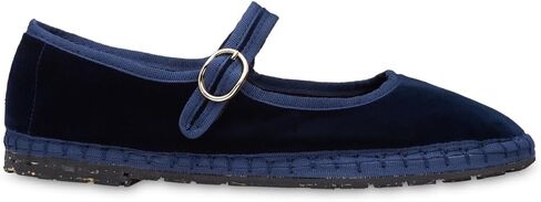 Flabelus Women's Molly Velvet Mary Jane Flats in Saudi Arabia