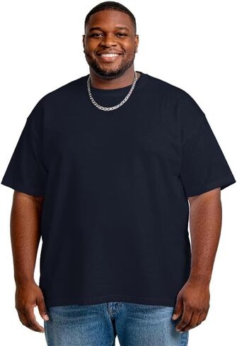 Big and Tall T Shirts for Men, 2XL-3XL Loose Fit Crewneck Tee for Gym, Casual Plus Size Comfort T-Shirts for Men in Saudi Arabia