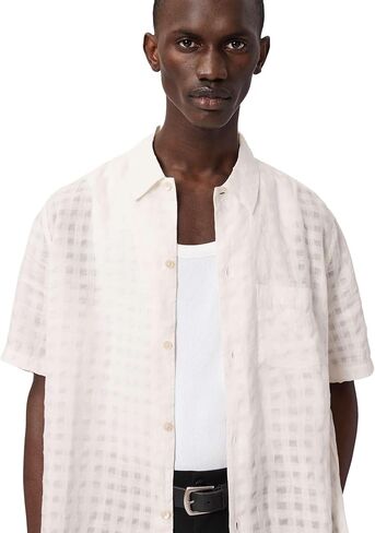 Allsaints Men's Aubrey Ss Shirt in Saudi Arabia