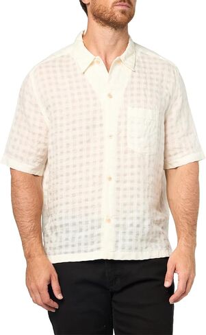 Allsaints Men's Aubrey Ss Shirt in Saudi Arabia