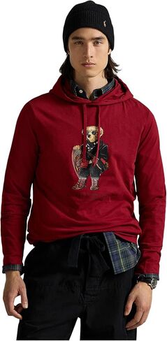 POLO RALPH LAUREN Polo Bear Jersey Hooded T-Shirt in Kuwait
