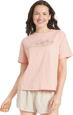 Billabong Women's Regular Fit Premium Soft Cotton Tee Short Sleeve Graphic T-Shirt in Saudi Arabia
